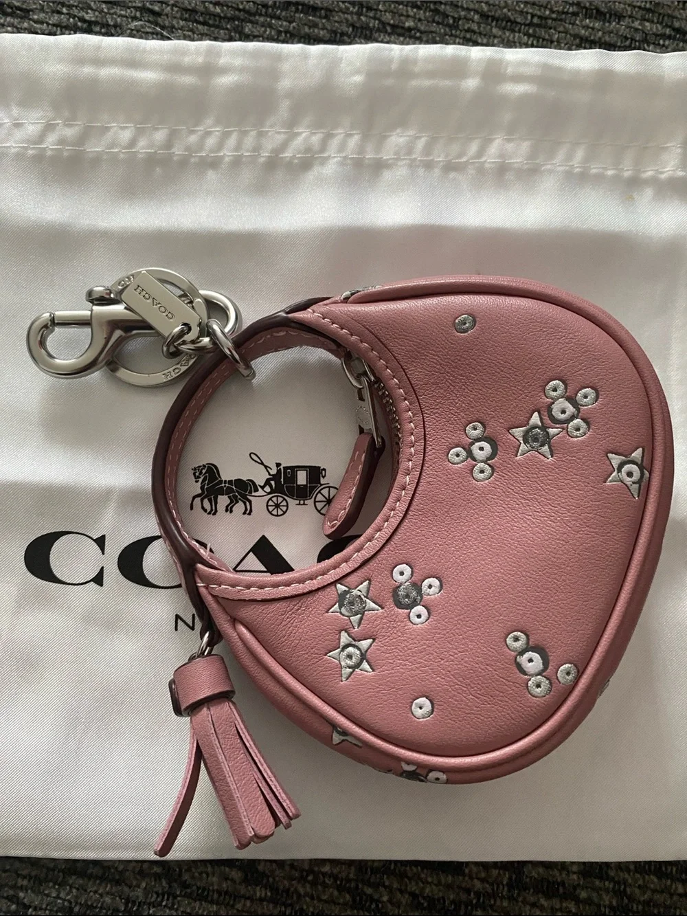 Coach leather mini